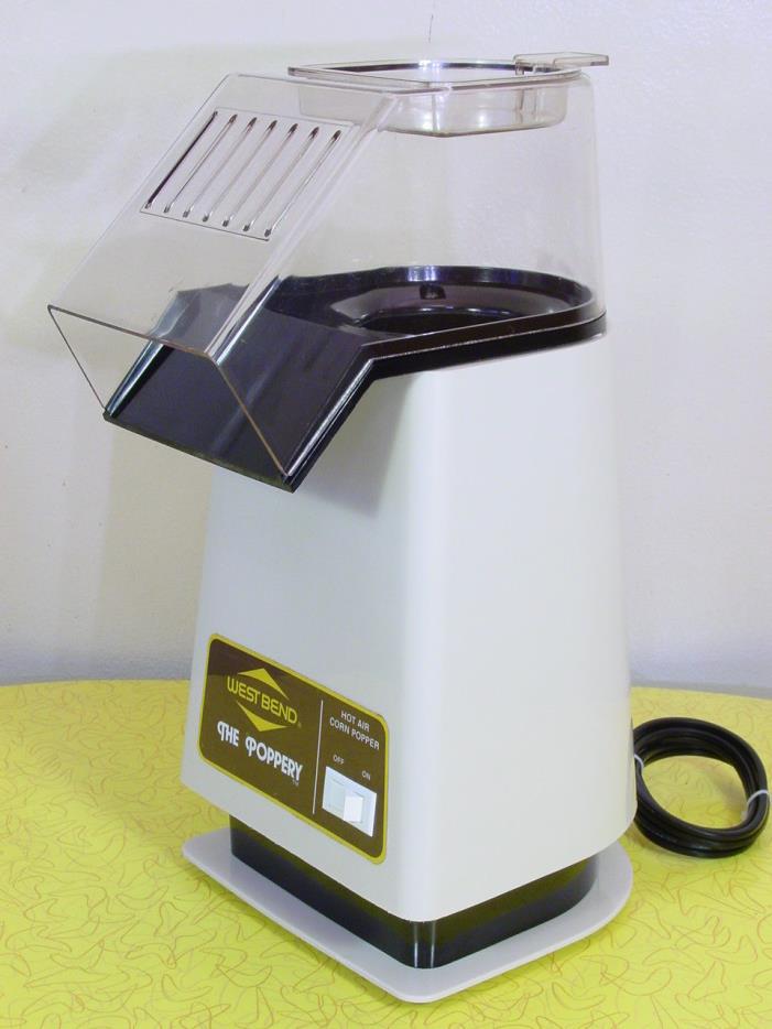 NICE WEST BEND POPPERY 1500 WATT 1500W POPCORN POPPER COFFEE ROASTER