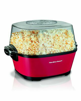 Popcorn Popper Popcorns Maker Hot Oil Home Making Machine Pops 24 Cups Per Batch