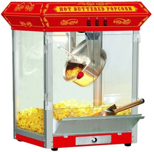 Popcorn Machine Theater Style 8 oz Hot Butter Snack Measure Cup Scoop Seasoning