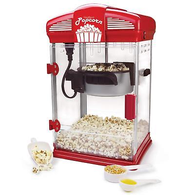West Bend 82515 Hot Oil Theater Style Popcorn Popper Machine Offers Nonstick ...