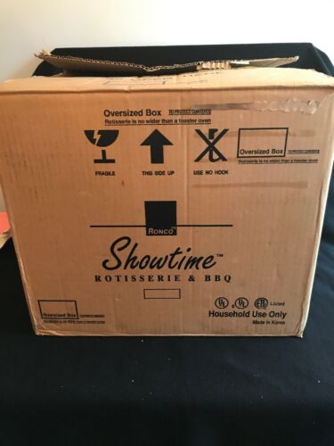 1999 Original RONCO Showtime Rotisserie BBQ 4000 MINT IN BOX Unused QVC Complete