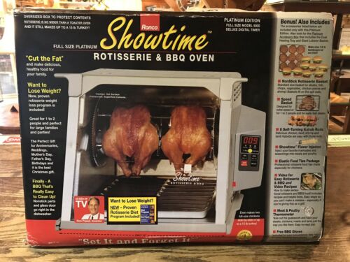 Ronco Showtime Rotisserie & BBQ Oven Platinum 5000