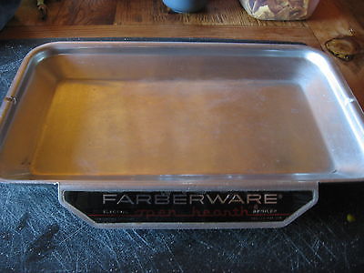 Farberware Open Hearth Rotisserie Grease drip tray 454 454A For 450 460 TESTED