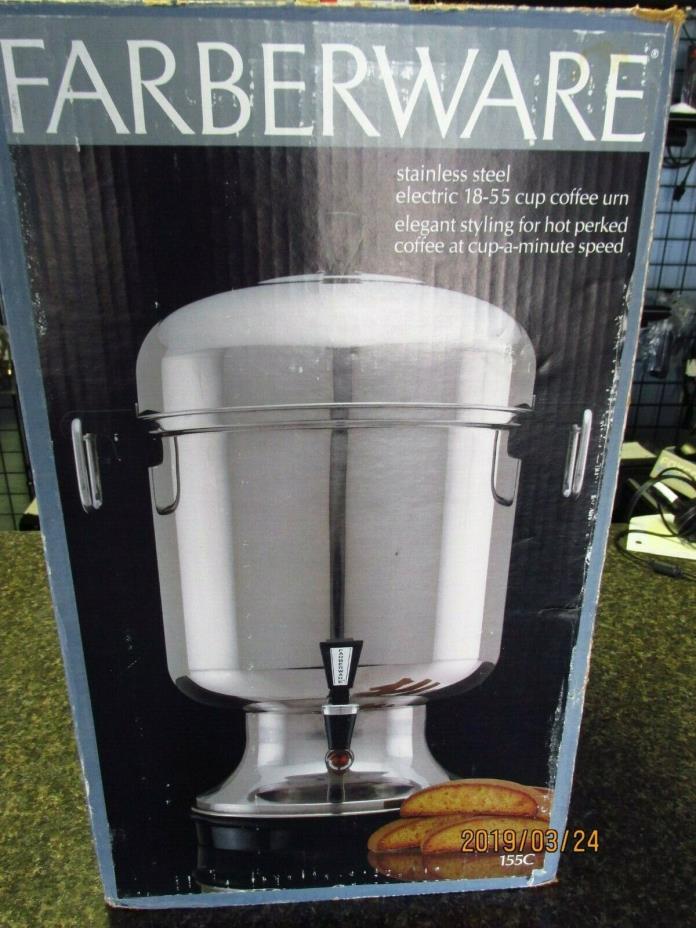 Farberware electric stainless steell 18-55 cup