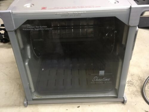 Ronco Showtime Rotisserie & BBQ 5000 Oven Platinum Edition With Extras Digital