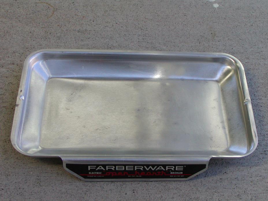 GREASE DRIP TRAY  for Farberware 450A/454A/455N Open Hearth Rotisserie Grill