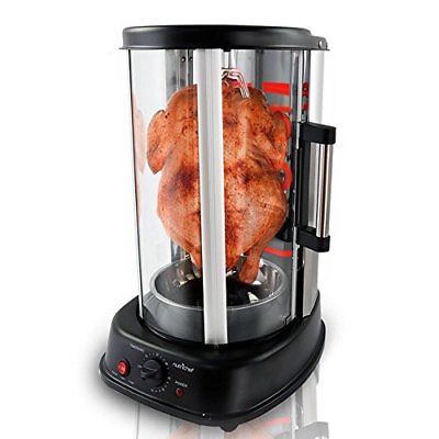 NutriChef Countertop Vertical Rotating Oven | Rotisserie | Shawarma Machine | |