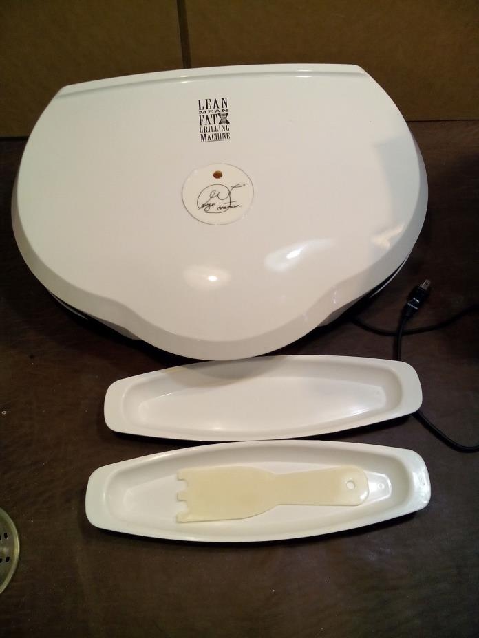 GEORGE FOREMAN JUMBO SIZE LEAN MEAN FAT REDUCING GRILLING MACHINE MODEL# GR35