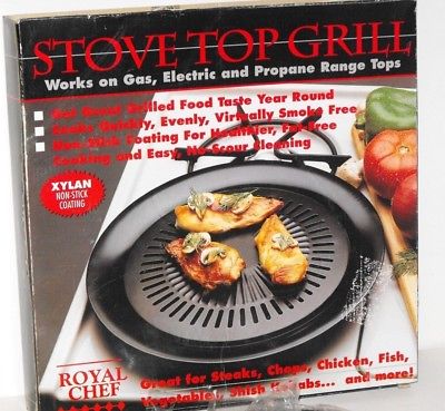 ROYAL CHEF STOVE TOP GRILL (NEW)