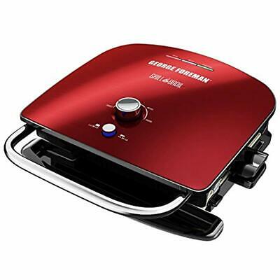 GBR5750SRDQ Grills 7-in-1 & Broil Counter Top, One Size, Red