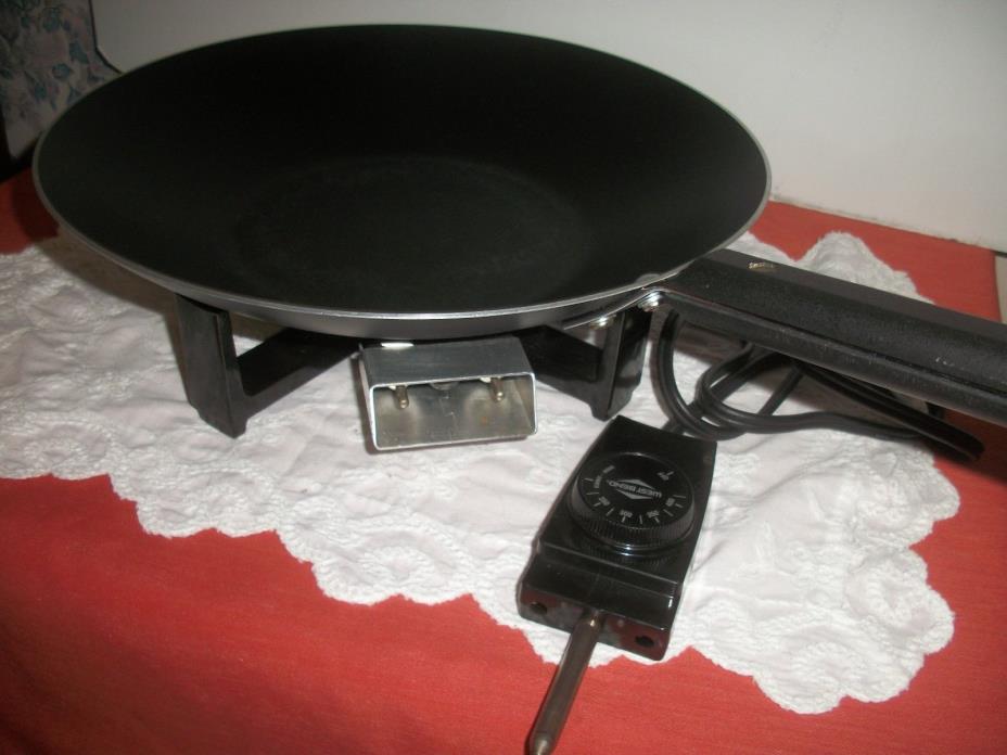 WEST BEND ELECTRIC FRY PAN,   STIR-FRY PAN