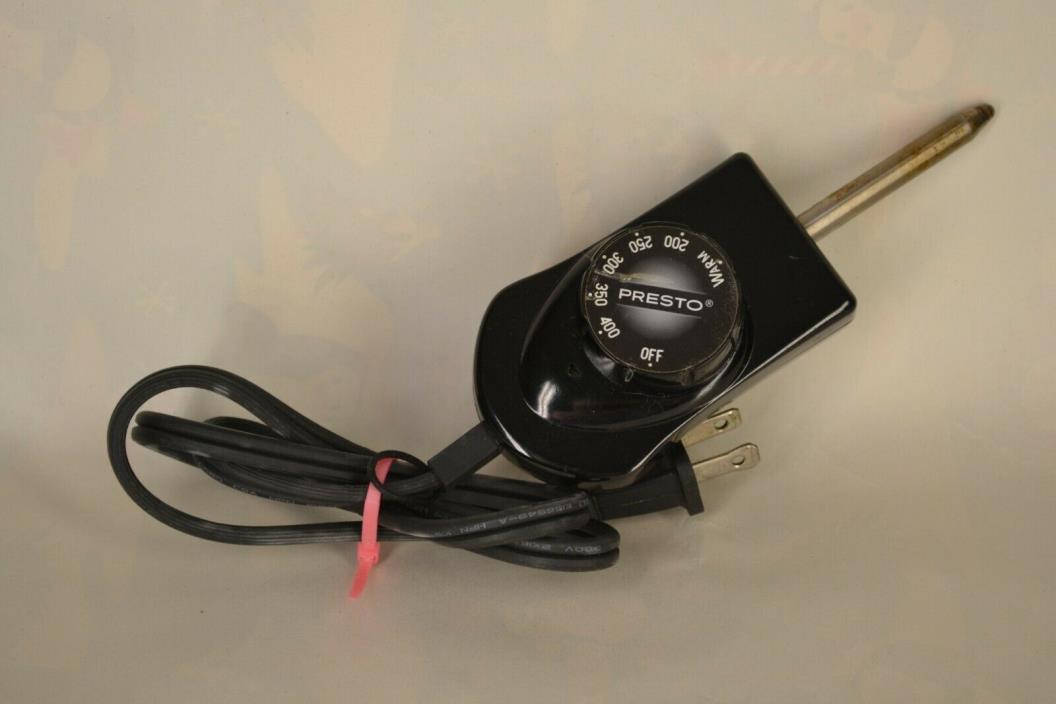 PRESTO Electric Skillet REPLACEMENT Heat Control Probe Saladmaster Oil (0690005)