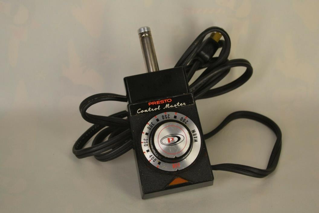 PRESTO LA04-B Control Master Cord Heat Control Temperature Probe fry pan