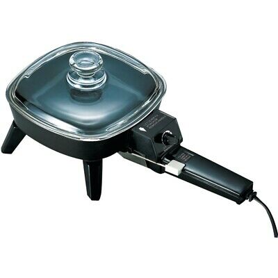 New Brentwood Electric Skillet With Glass Lid (600w; 6