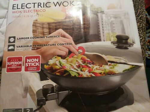 NIB -  Ambiano  electric Wok - Very Nice!!