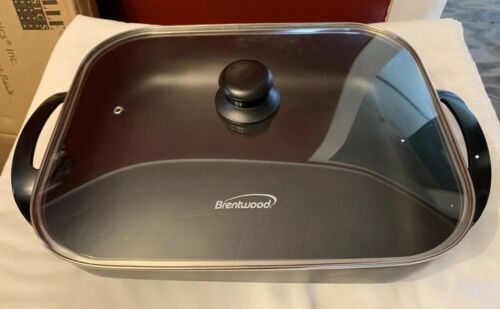 Electric Skillet Brentwood 16 inch -Black - Pre-Owned