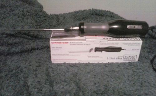 Black & Decker EK500 Electric Carving Knife 9 Inch Blade Comfort Grip Handle