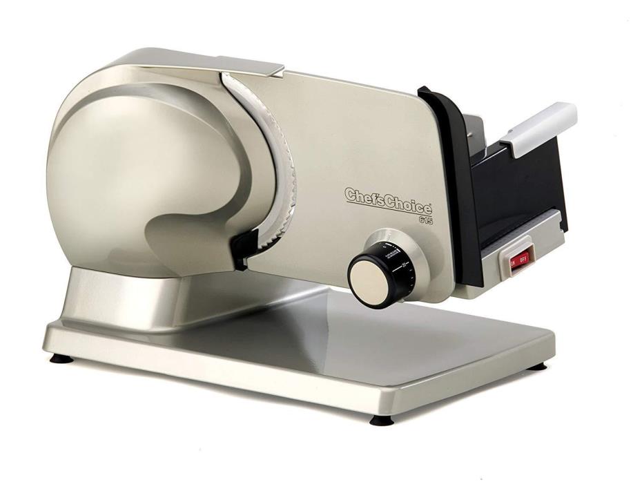 Chef'sChoice 615A Electric Meat Slicer Features Precision Thickness Control...