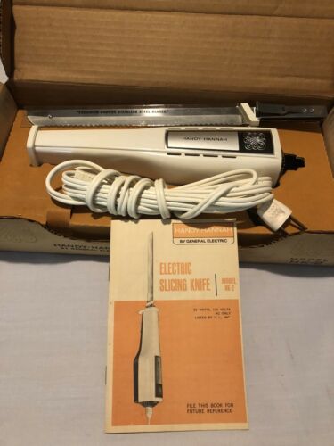 Handy - Hannah Electric Carving Knife Made In The USA Vintage