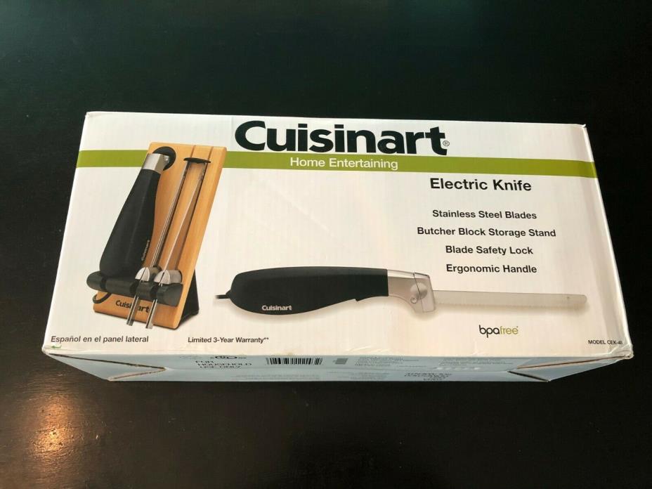 Cusinart Electric Knife model CEK- 40