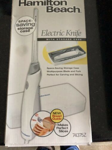 NEW Hamilton Beach Electric Knife and Storage Case