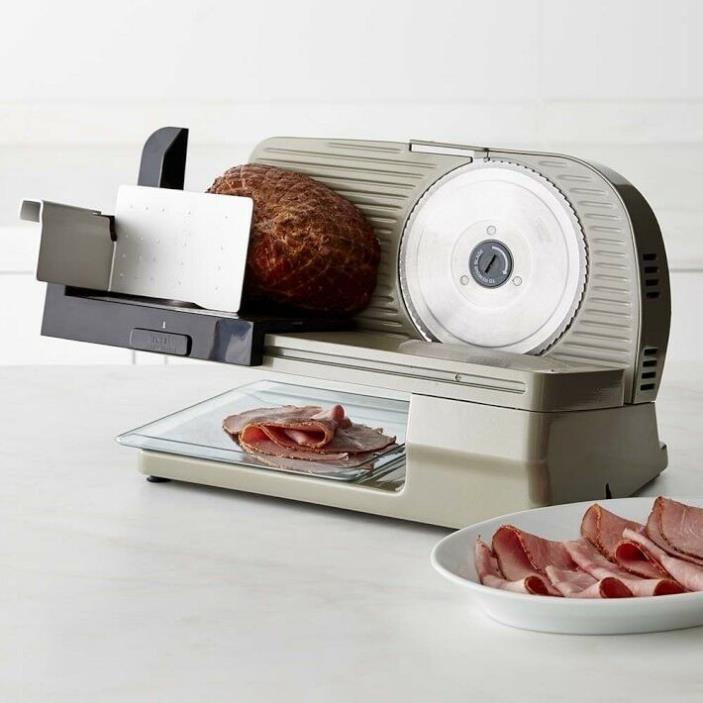 Chef'sChoice 615 Electric Meat Slicer FAST SLICING & PRECISION THICKNESS CONTROL