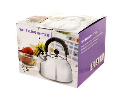 Whistling Stainless Steel Tea Kettle - 1 pack