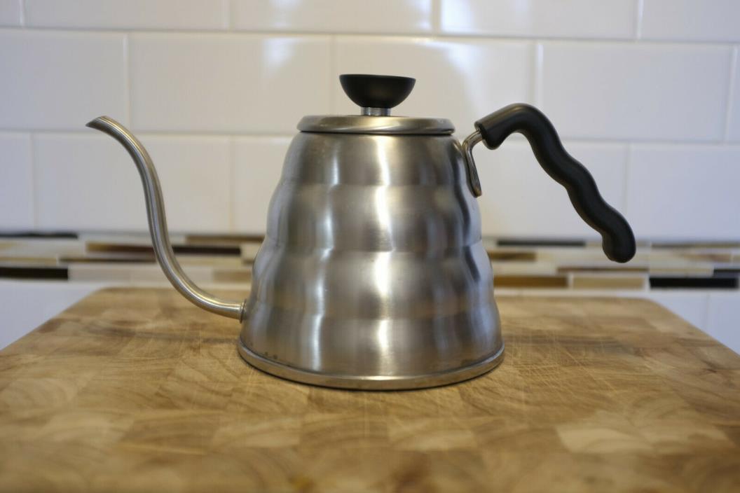 Hario V60 Buono Coffee Drip Kettle, 1.2 L Silver