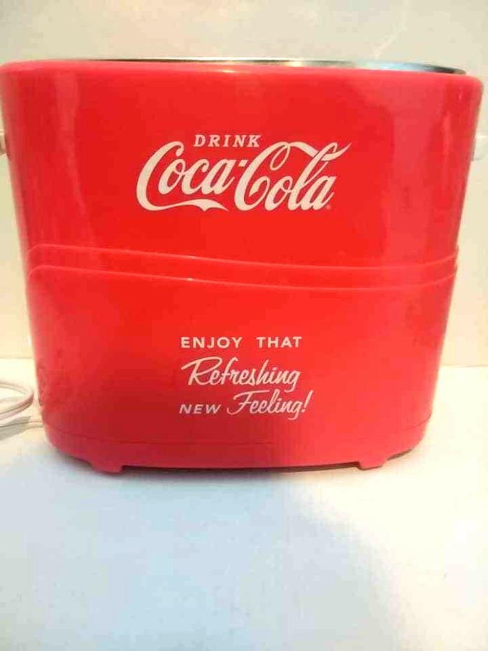 Nostalgia Vintage Retro Series Coca-Cola 2 Pop up Hot Dog Bun Toaster COOL