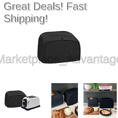 RITZ Polyester / Cotton Quilted Two Slice Toaster Appliance Cover, Dust and F...