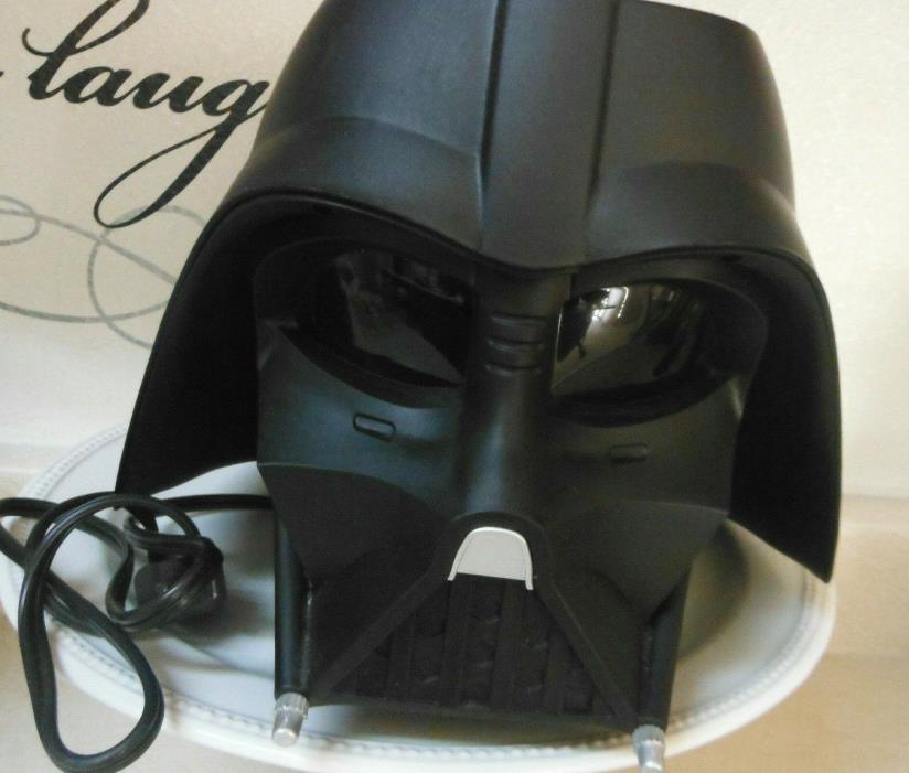 DARTH VADER 2 SLICE TOASTER BLACK LT SIDE/DARK SIDE