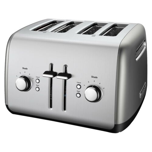 KitchenAid 4 Slice Toaster Polished Stainless/Silver