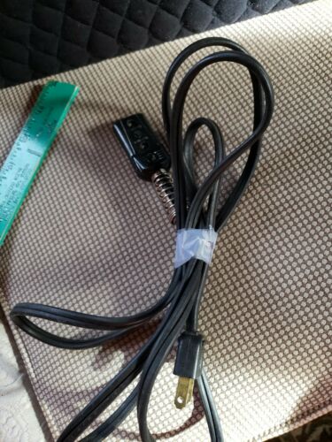 Vintage ELECTRIC APPLIANCE CORD Replacement 2 PRONG 5A 250V/10A 125V ROYAL 68