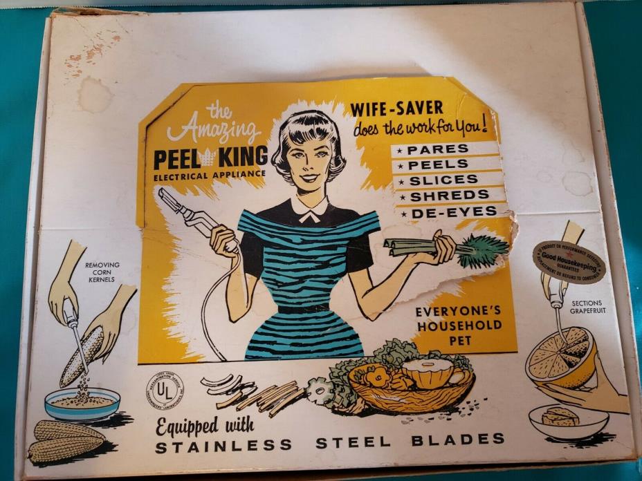 The Amazing Peel King Electrical Appliance Wife-Saver Electric Knife Set