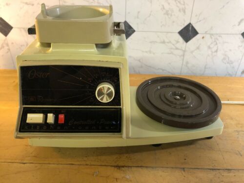 Vintage OSTER Regency Kitchen Center Base Motor Unit Only Working 12 Speed