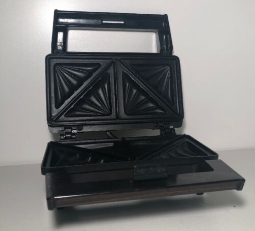 Vintage Sandwich Grill Clark National Snakmaster Appliance Toaster Griddle CN613