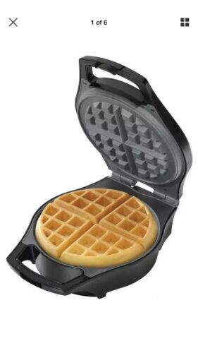 Hamilton Beach Belgian Waffle Maker, Mess Free with Adjustable Browning