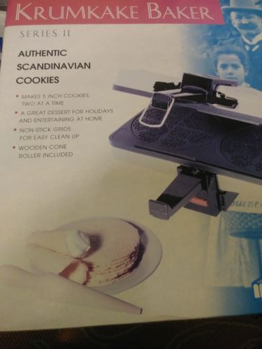 VillaWare 3900 Series II Krumkake Baker-Made in the U.S.A.- Cookie Maker