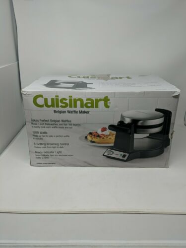 Cuisinart Flip Belgian Waffle Maker Stainless Steel/Black Kitchen Model FWM-25PC