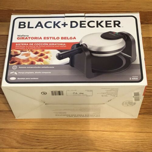 Black & Decker Electric Flip Waffle Maker-Model WM1404S