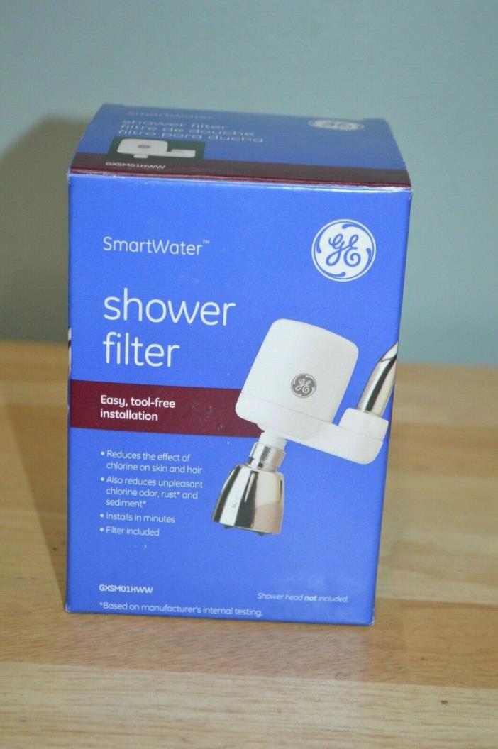 Brand NEW Genuine GE GXSM01HWW Shower Water Filtration System Filter included