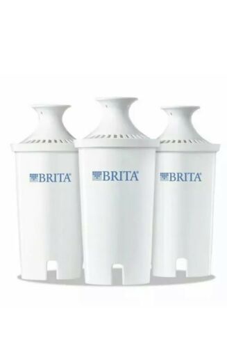 Brita Water Pitcher Replacement Filters, White 3 Count