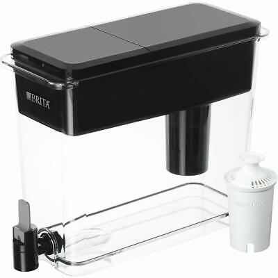 Brita Large 18 Cup UltraMax Water Dispenser and Filter - BPA Free - Black New