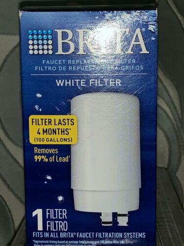 Brita Faucet Replacement Filter Works In All Brita Faucet Systems-Free Shipping!