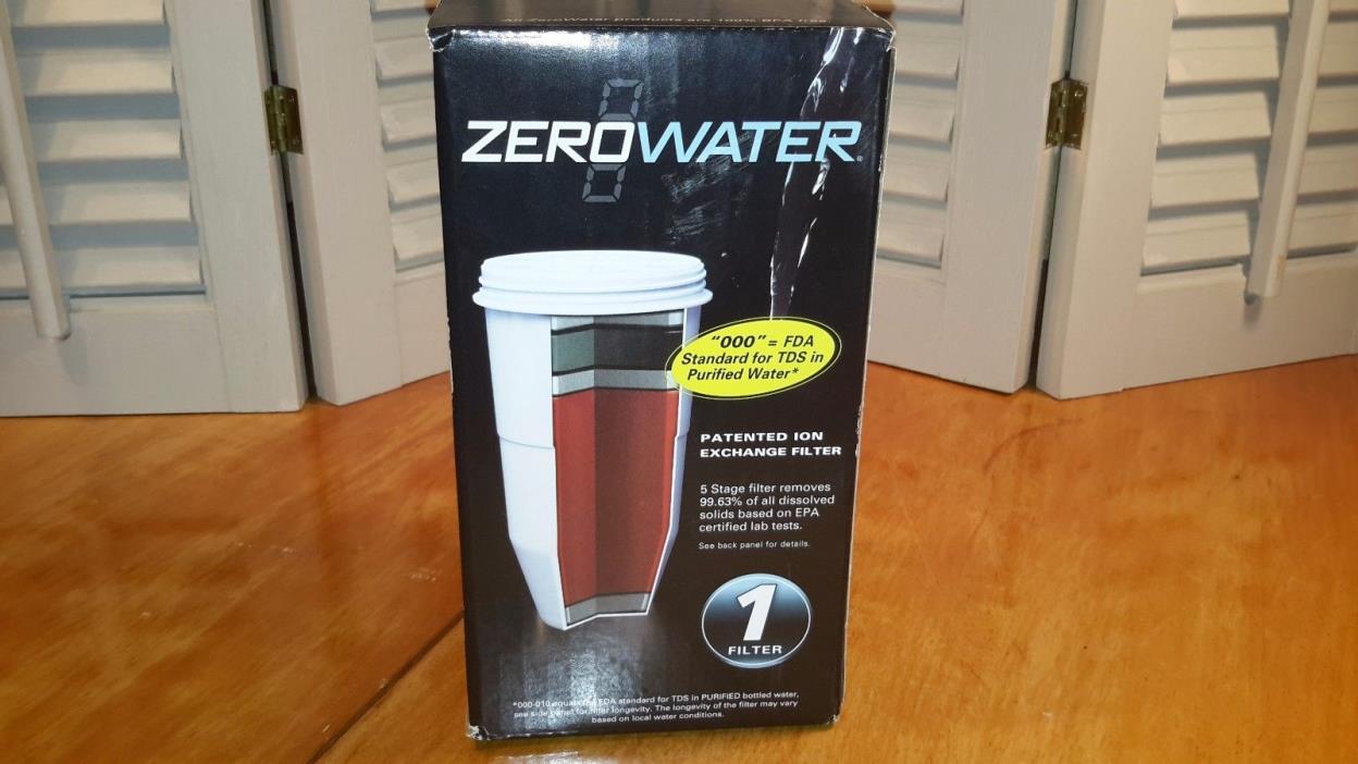 ZeroWater Replacement Filter for Pitchers, 1-Pack - ZR-001