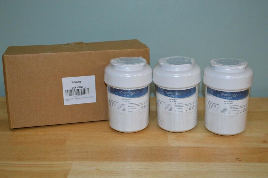 Lot of 3 NEW Water Drop Plus Filter Replacement WDP-MWF