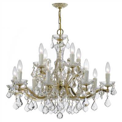 12-Light Traditional Chandelier in Gold [ID 3413687]