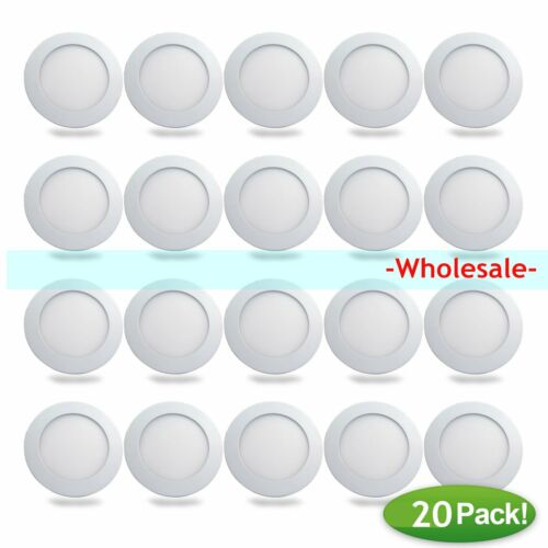 20X 12W Round Natural White LED Recessed Ceiling Panel Down Light Bulb Lamp OY