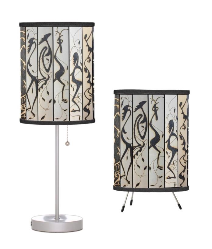TABLE LAMP ~ Orig Exclusive Solar-Etched Design ~ 2 Styles Avail ~ Imaginative!