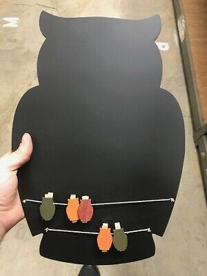 Owl Chalk Board